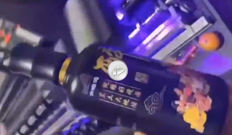 圓柱體打印視頻，酒瓶打印視頻，化妝品打印視頻